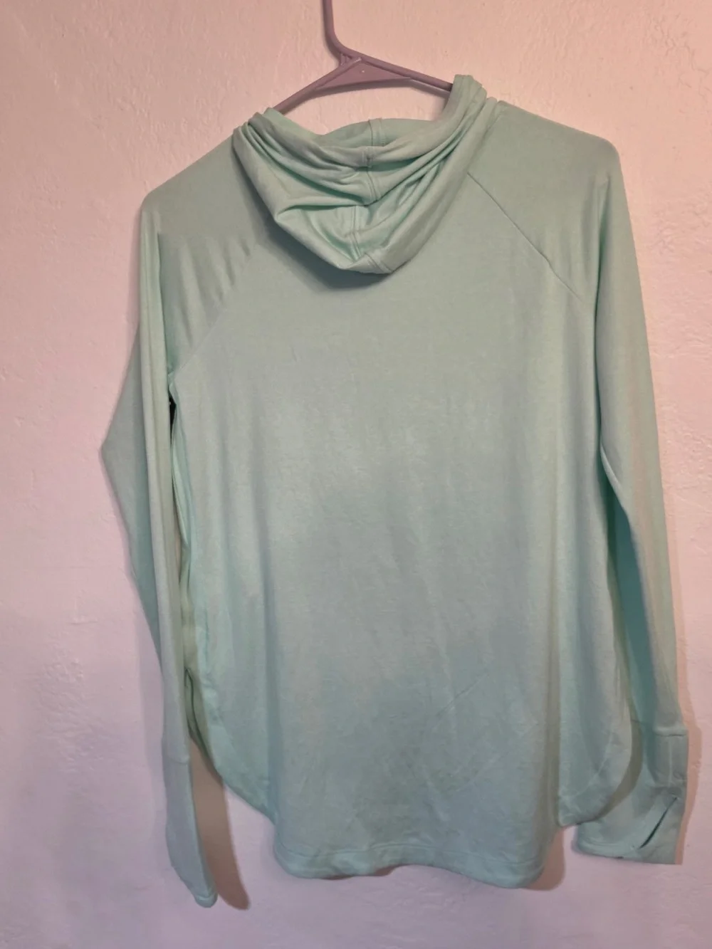 Athleta Uptempo Hoodie Sweatshirt Wintergreen Mint